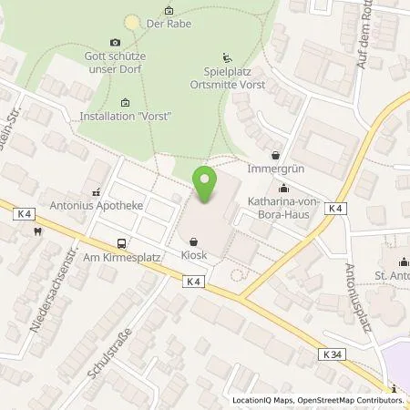 Standortübersicht der Tankstelle Stadtwerke Kaarst GmbH in 41564 Kaarst