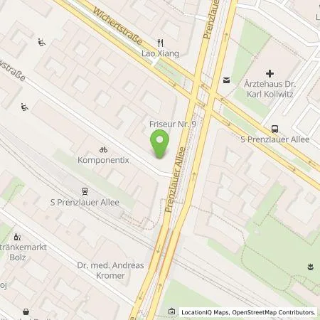 Standortübersicht der Tankstelle Berliner Stadtwerke KommunalPartner GmbH in 10439 Berlin