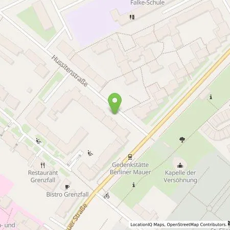 Standortübersicht der Tankstelle Berliner Stadtwerke KommunalPartner GmbH in 13355 Berlin