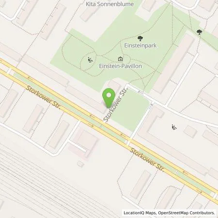 Standortübersicht der Tankstelle Berliner Stadtwerke KommunalPartner GmbH in 10409 Berlin
