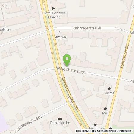 Standortübersicht der Tankstelle Berliner Stadtwerke KommunalPartner GmbH in 10707 Berlin