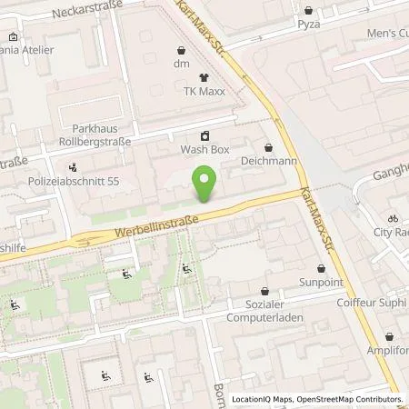 Standortübersicht der Tankstelle Berliner Stadtwerke KommunalPartner GmbH in 12053 Berlin