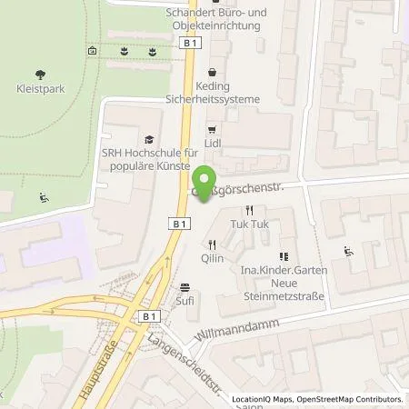 Standortübersicht der Tankstelle Berliner Stadtwerke KommunalPartner GmbH in 10827 Berlin