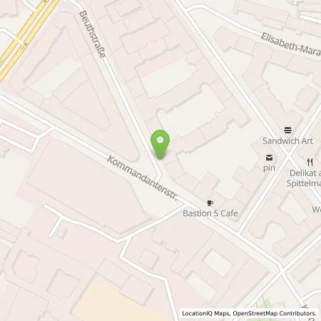Standortübersicht der Tankstelle Berliner Stadtwerke KommunalPartner GmbH in 10117 Berlin