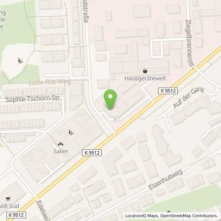 Standortübersicht der Tankstelle ACE Auto Club Europa e. V. in 70374 Stuttgart