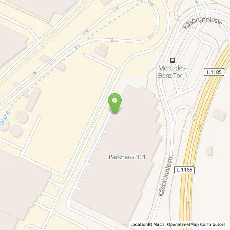 Standortübersicht der Tankstelle Mercedes-Benz AG in 71063 Sindelfingen