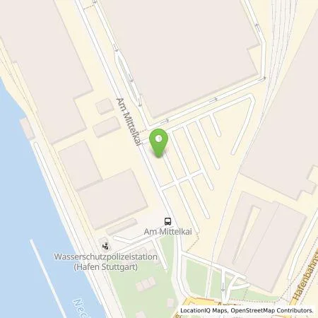 Standortübersicht der Tankstelle Mercedes-Benz AG in 70329 Stuttgart