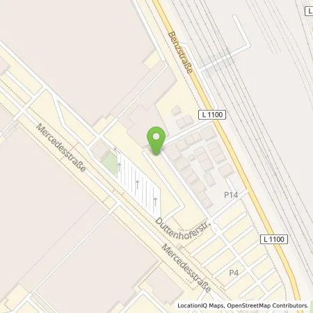 Standortübersicht der Tankstelle Mercedes-Benz AG in 70327 Stuttgart