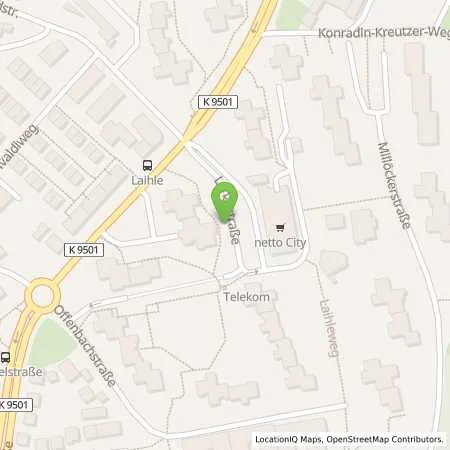 Standortübersicht der Tankstelle eze.network GmbH in 70376 Stuttgart