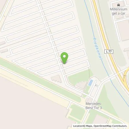 Standortübersicht der Tankstelle Mercedes-Benz AG in 76437 Rastatt