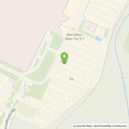 Standortübersicht der Tankstelle Mercedes-Benz AG in 76437 Rastatt