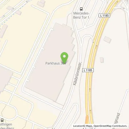 Standortübersicht der Tankstelle Mercedes-Benz AG in 71063 Sindelfingen