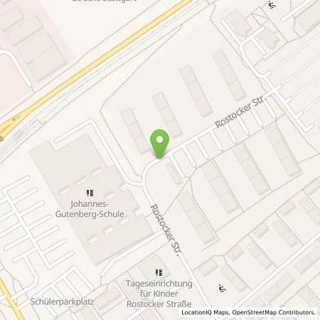 Standortübersicht der Tankstelle eze.network GmbH in 70376 Stuttgart