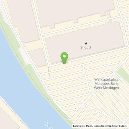 Standortübersicht der Tankstelle Mercedes-Benz AG in 73733 Esslingen am Neckar