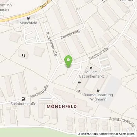 Standortübersicht der Tankstelle eze.network GmbH in 70378 Stuttgart