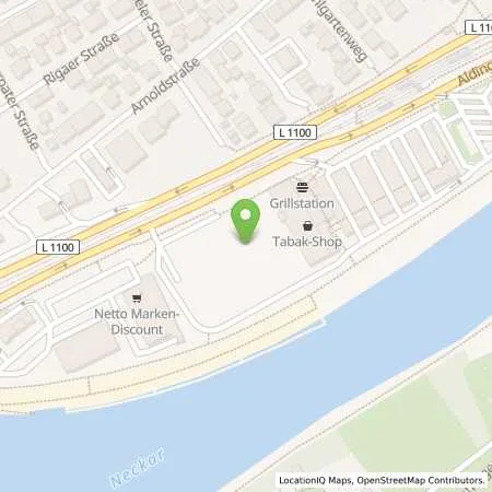 Standortübersicht der Tankstelle Kaufland Dienstleistung GmbH & Co. KG in 70378 Stuttgart (Mühlhausen)