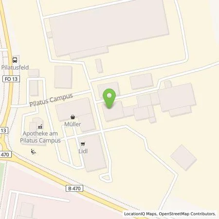 Standortübersicht der Tankstelle Stadtwerke Forchheim GmbH in 91353 Hausen