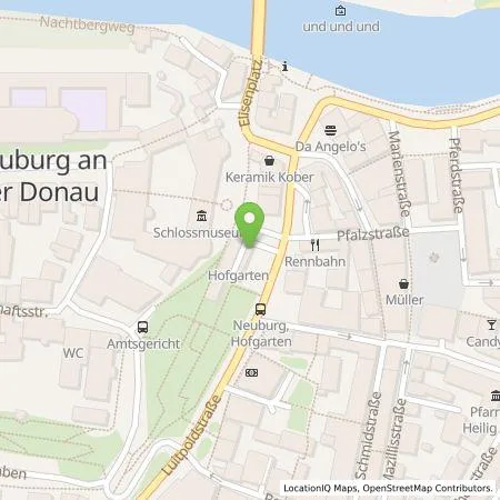 Standortübersicht der Tankstelle Mer Germany GmbH in 86633 Neuburg a.d.Donau