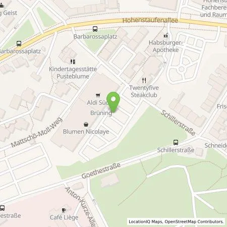 Standortübersicht der Tankstelle STAWAG - Stadt- und Städteregionswerke Aachen AG in 52064 Aachen