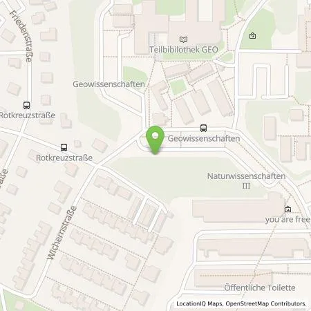 Standortübersicht der Tankstelle Stadtwerke Bayreuth Holding GmbH in 95447 Bayreuth