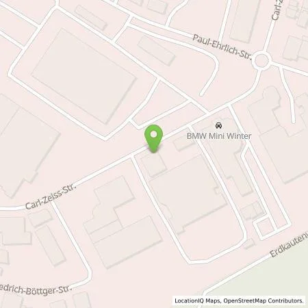 Standortübersicht der Tankstelle Entega Plus GmbH in 63322 Rödermark