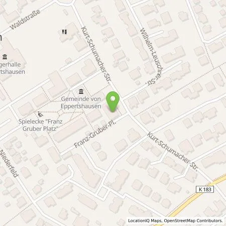 Standortübersicht der Tankstelle Entega Plus GmbH in 64859 Eppertshausen