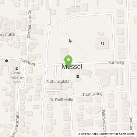 Standortübersicht der Tankstelle Entega Plus GmbH in 64409 Messel