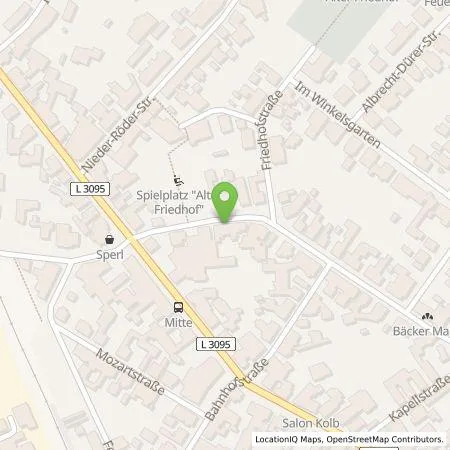 Standortübersicht der Tankstelle Entega Plus GmbH in 64859 Eppertshausen