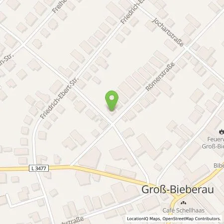 Standortübersicht der Tankstelle Entega Plus GmbH in 64401 Groß-Bieberau