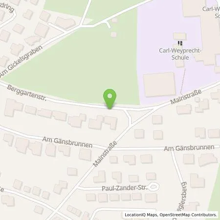 Standortübersicht der Tankstelle Entega Plus GmbH in 64732 Bad König