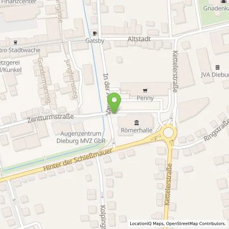 Standortübersicht der Tankstelle Entega Plus GmbH in 64807 Dieburg