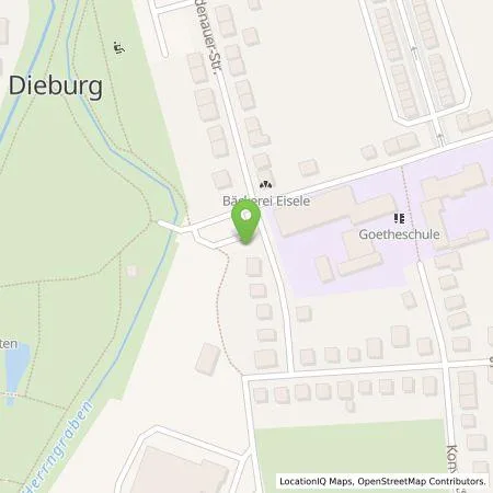 Standortübersicht der Tankstelle Entega Plus GmbH in 64807 Dieburg