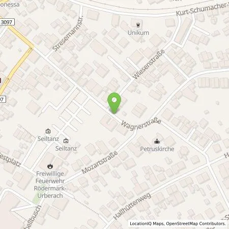 Standortübersicht der Tankstelle Entega Plus GmbH in 63322 Rödermark