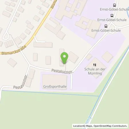 Standortübersicht der Tankstelle Entega Plus GmbH in 64739 Höchst