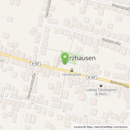 Standortübersicht der Tankstelle Entega Plus GmbH in 64390 Erzhausen