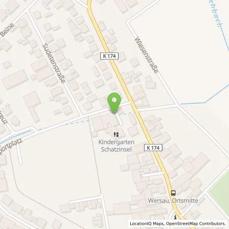 Standortübersicht der Tankstelle Entega Plus GmbH in 64395 Brensbach