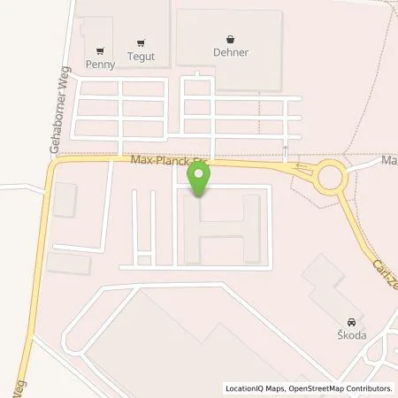 Standortübersicht der Tankstelle Entega Plus GmbH in 64331 Weiterstadt