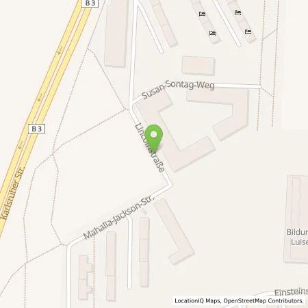 Standortübersicht der Tankstelle Entega Plus GmbH in 64285 Darmstadt