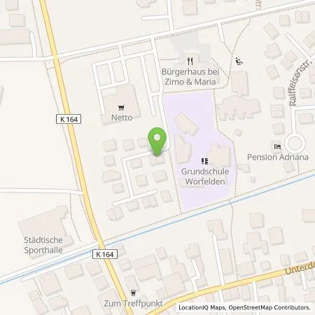 Standortübersicht der Tankstelle Entega Plus GmbH in 64572 Büttelborn