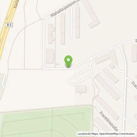 Standortübersicht der Tankstelle Entega Plus GmbH in 64285 Darmstadt