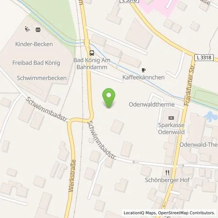 Standortübersicht der Tankstelle Entega Plus GmbH in 64737 Bad König