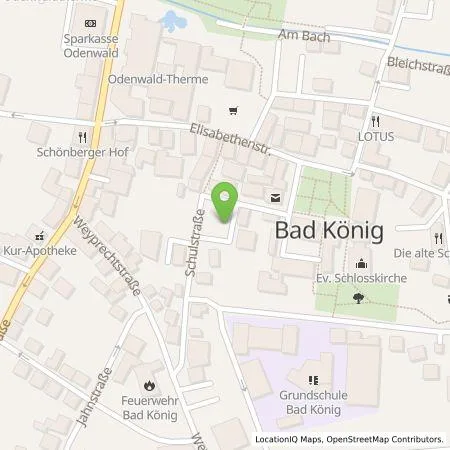 Standortübersicht der Tankstelle Entega Plus GmbH in 64732 Bad König