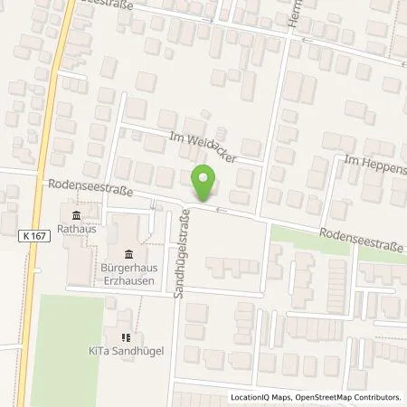 Standortübersicht der Tankstelle Entega Plus GmbH in 64390 Erzhausen