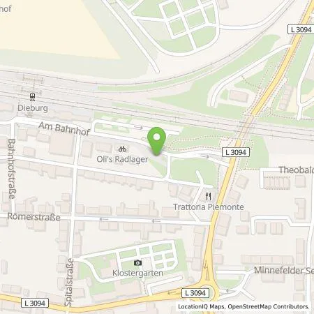 Standortübersicht der Tankstelle Entega Plus GmbH in 64807 Dieburg