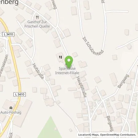 Standortübersicht der Tankstelle Entega Plus GmbH in 64757 Oberzent