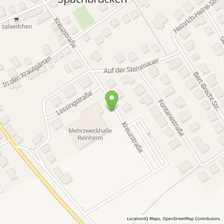 Standortübersicht der Tankstelle Entega Plus GmbH in 64354 Reinheim