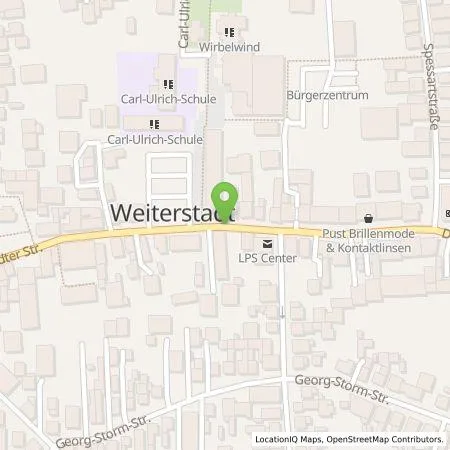 Standortübersicht der Tankstelle Entega Plus GmbH in 64331 Weiterstadt