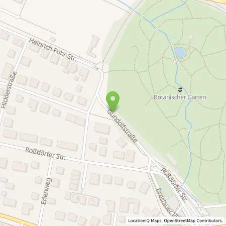 Standortübersicht der Tankstelle Entega Plus GmbH in 64287 Darmstadt