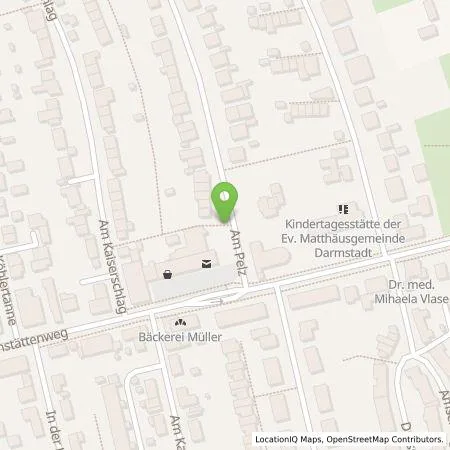 Standortübersicht der Tankstelle Entega Plus GmbH in 64295 Darmstadt