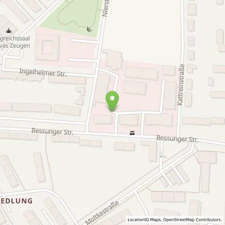 Standortübersicht der Tankstelle Entega Plus GmbH in 64295 Darmstadt